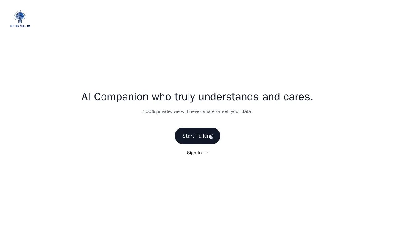 Better Self AI — preview screenshot