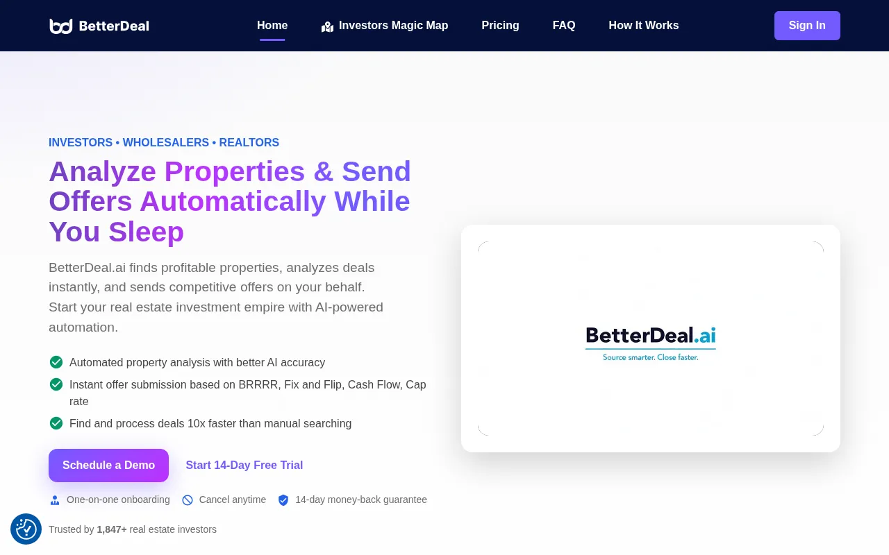BetterDeal AI — preview screenshot
