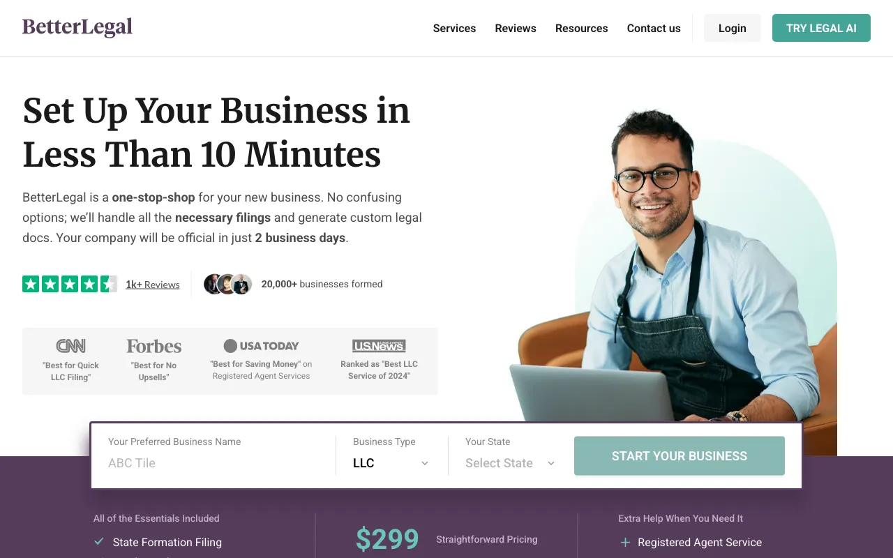 BetterLegal Assistant — preview screenshot