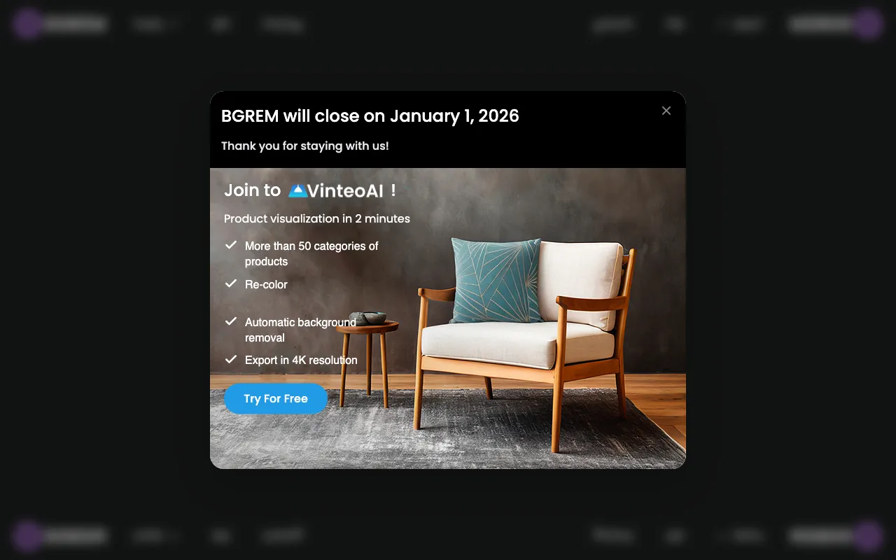 BgRem AI — pricing page
