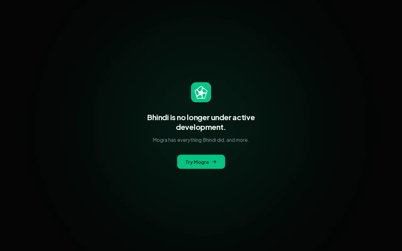 Bhindi AI — preview screenshot