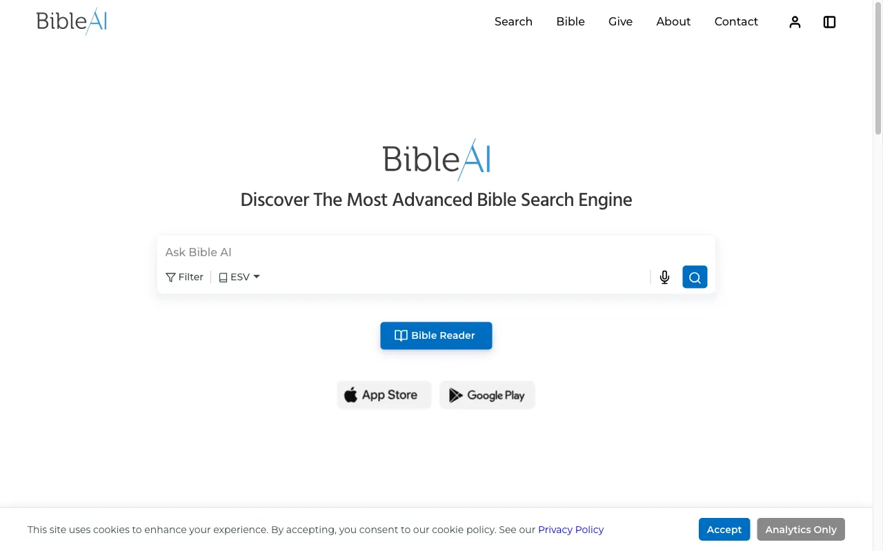 Bible AI — preview screenshot