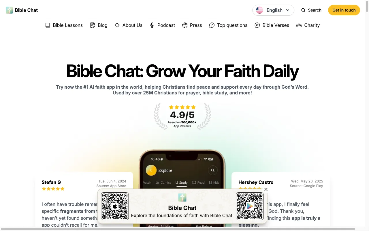 Bible Chat — preview screenshot