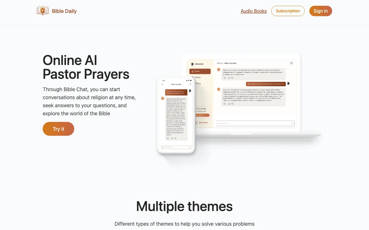 Bible Daily — preview screenshot