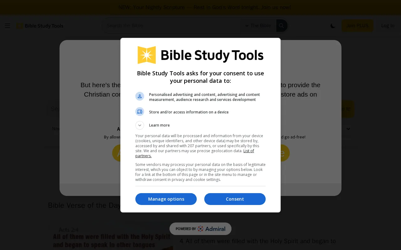 Bible Study Tools — preview screenshot