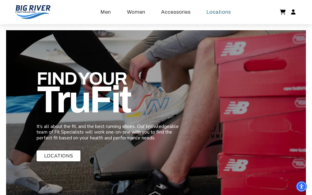 Big River Footwear — preview screenshot