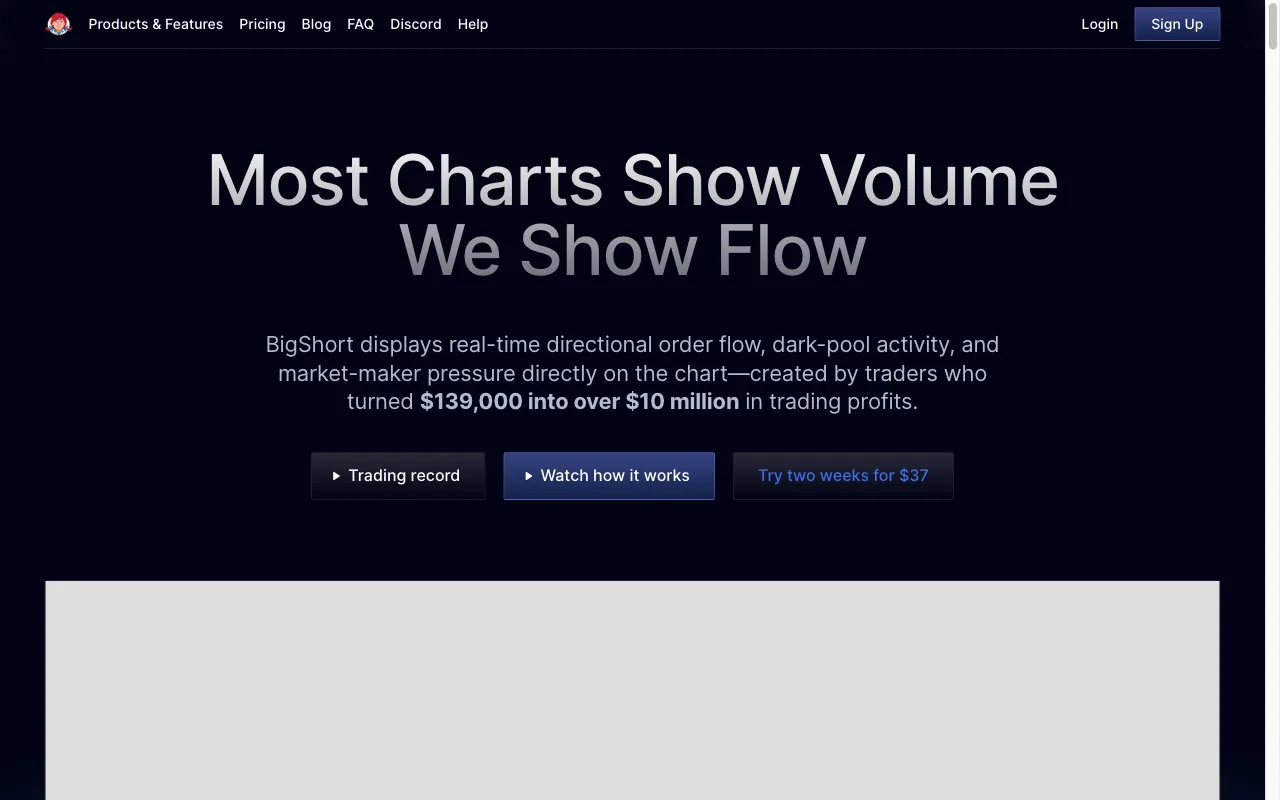 BigShort — preview screenshot