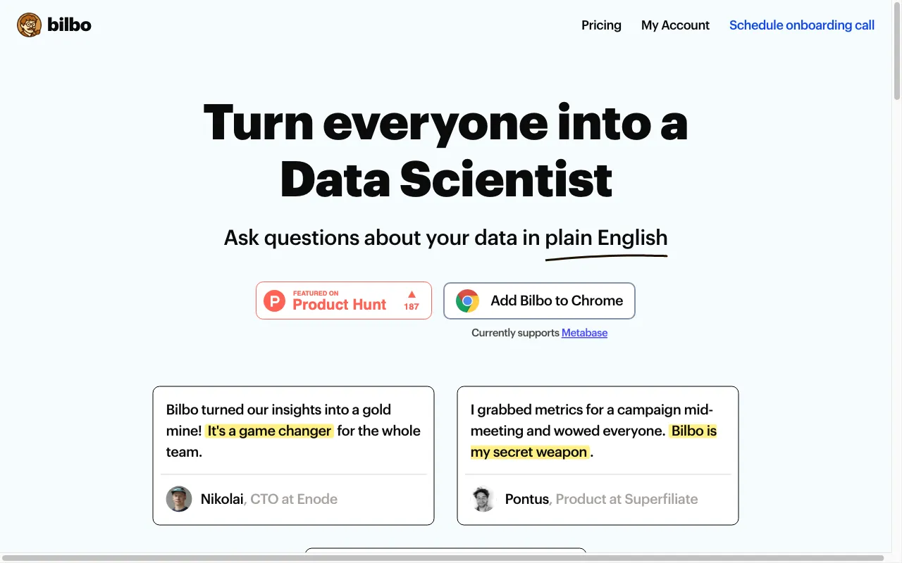 Bilbo — preview screenshot