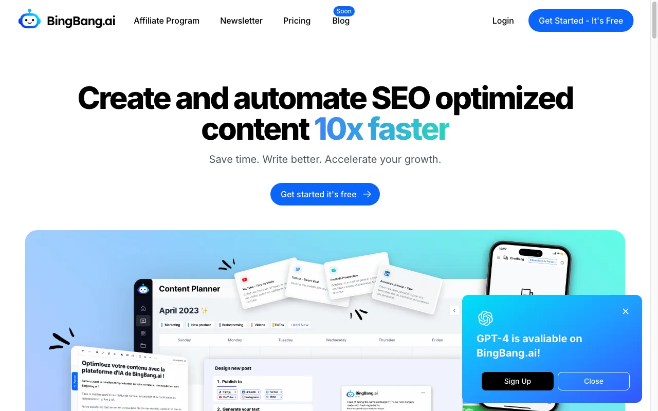 BingBangAI — preview screenshot