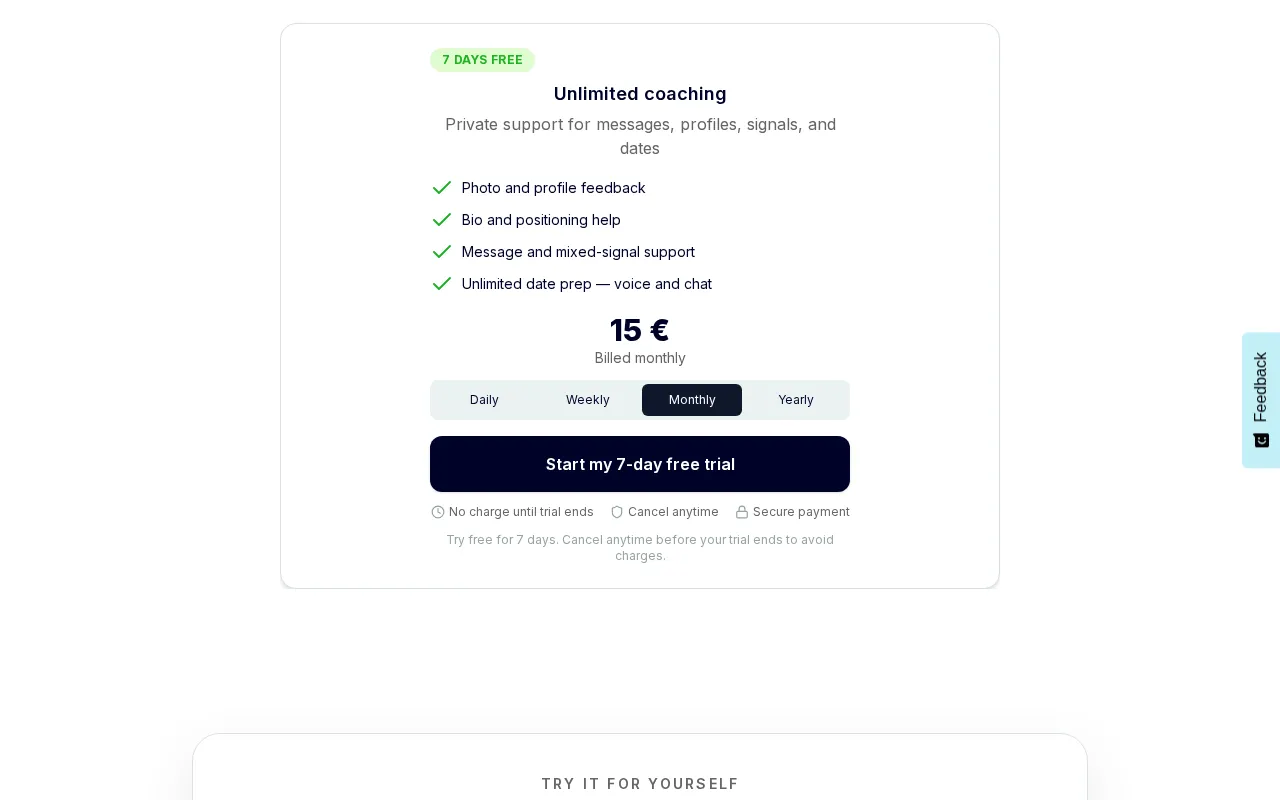 Biosai — pricing page