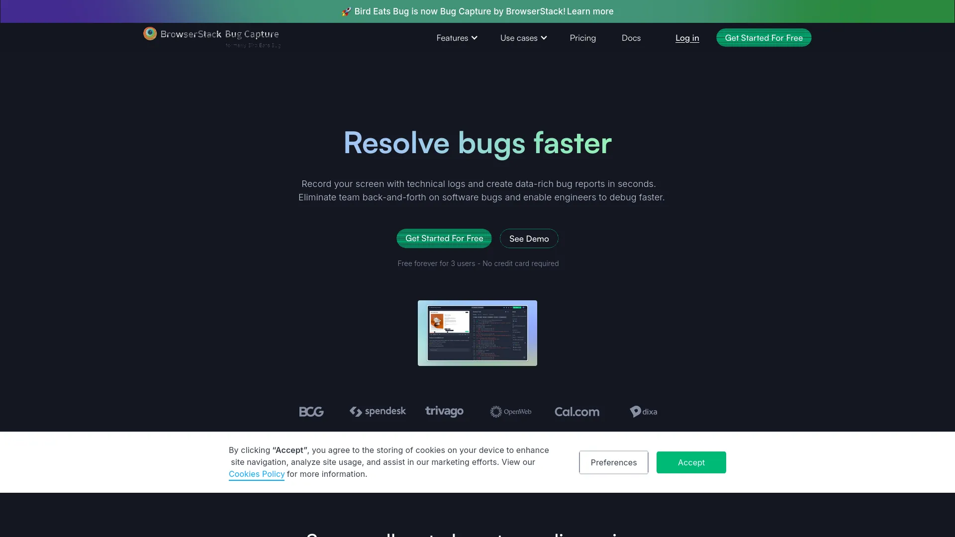 Bird Eats Bug — preview screenshot