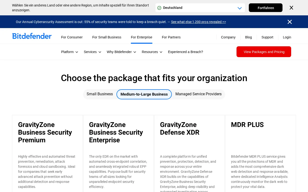 Bitdefender AI Skills Checker — pricing page