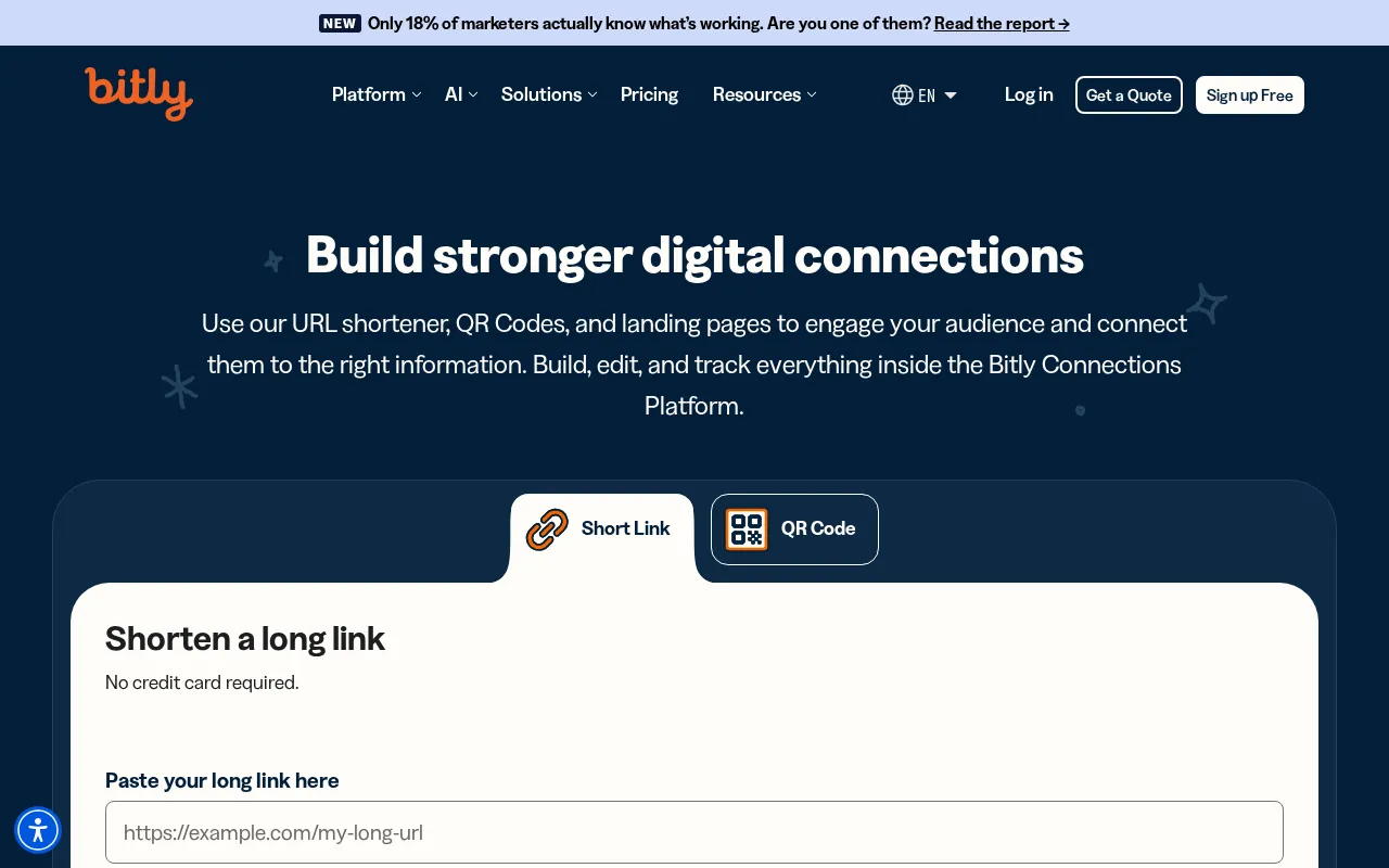 Bitly — preview screenshot