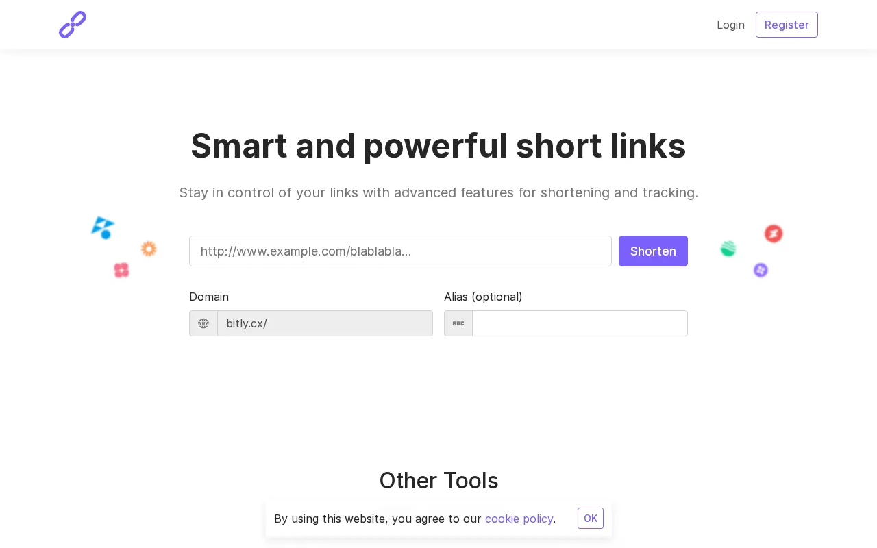 Bitly.cx — preview screenshot