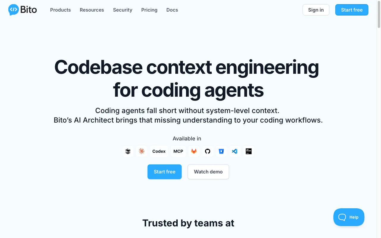 Bito — preview screenshot