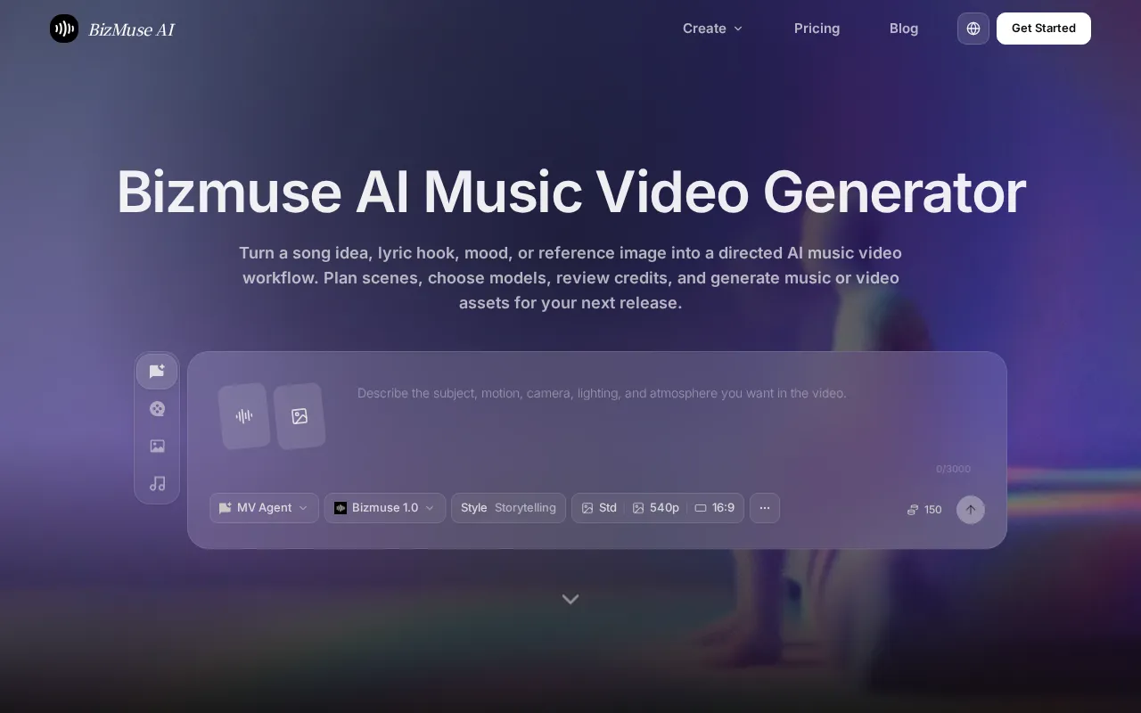 BizMuse AI — preview screenshot