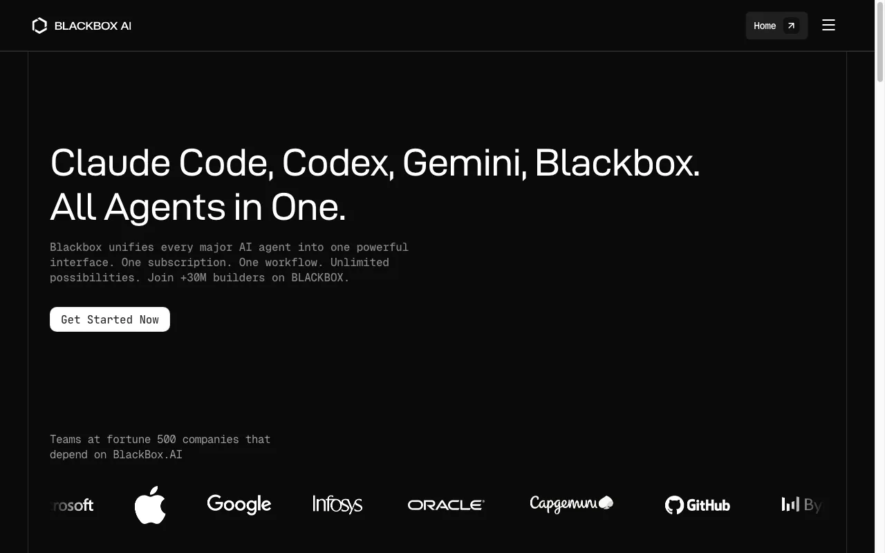 BlackBox AI — preview screenshot