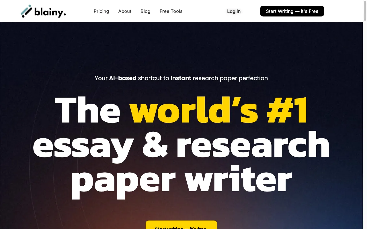 Blainy — preview screenshot