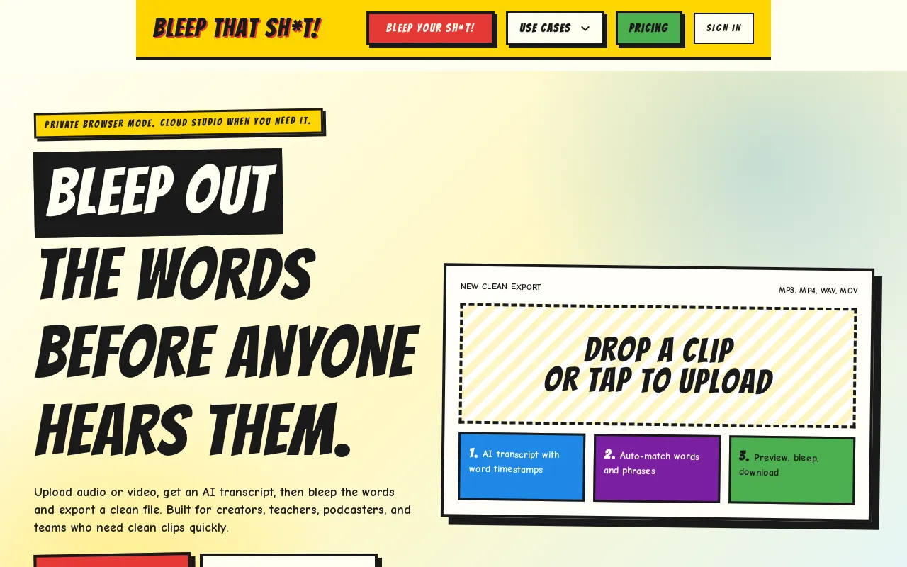 Bleep That Sh*t! — preview screenshot