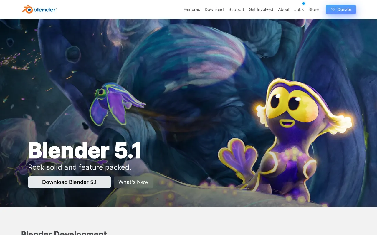 Blender — preview screenshot