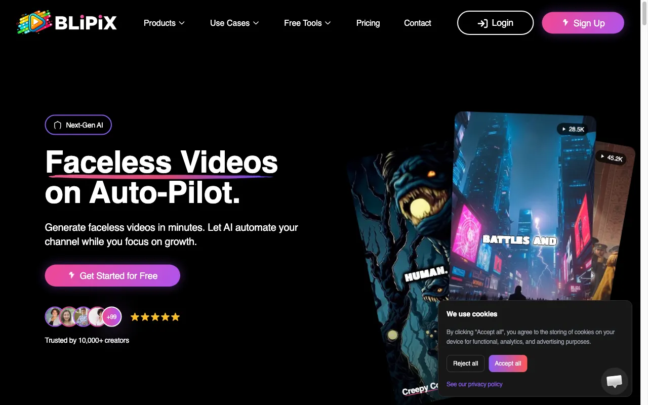 Blipix — preview screenshot