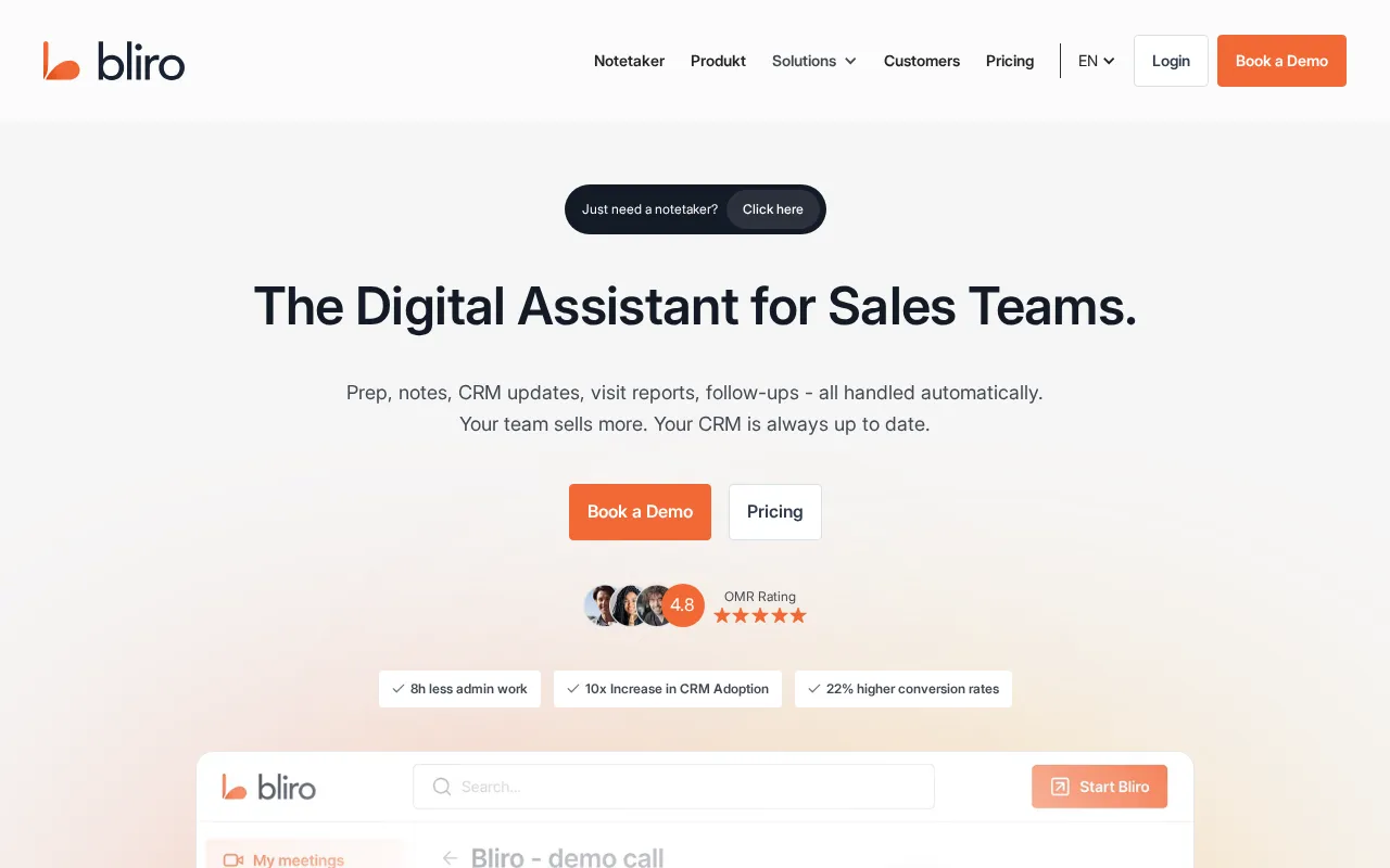 Bliro — preview screenshot