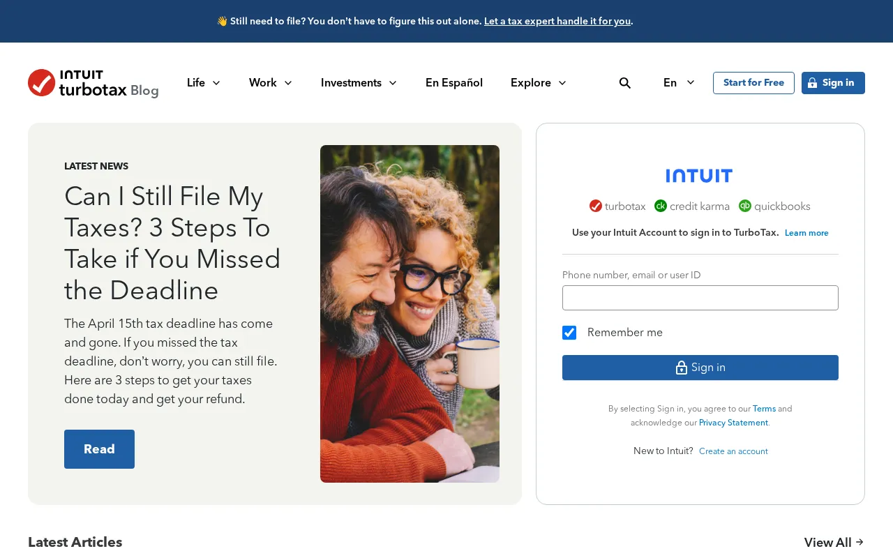 Blog — preview screenshot