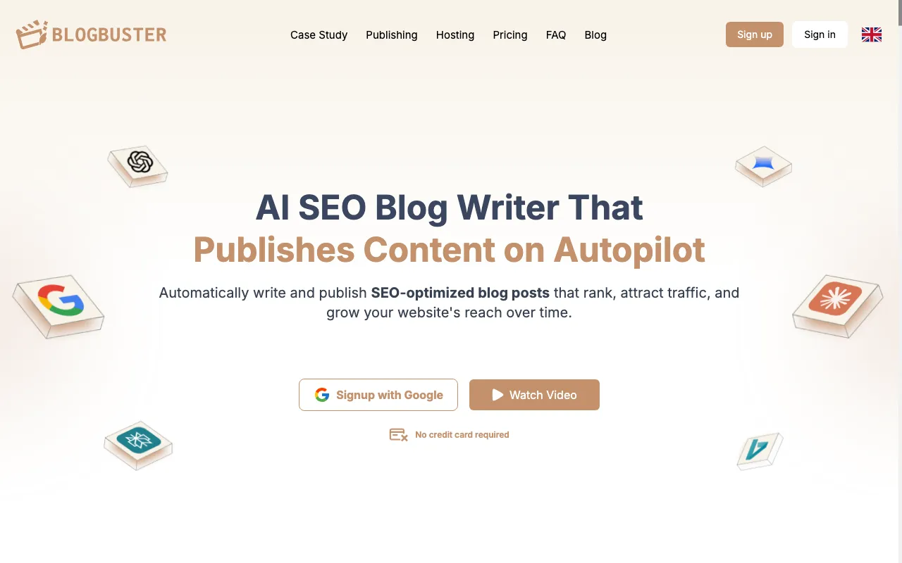 BlogBuster — preview screenshot