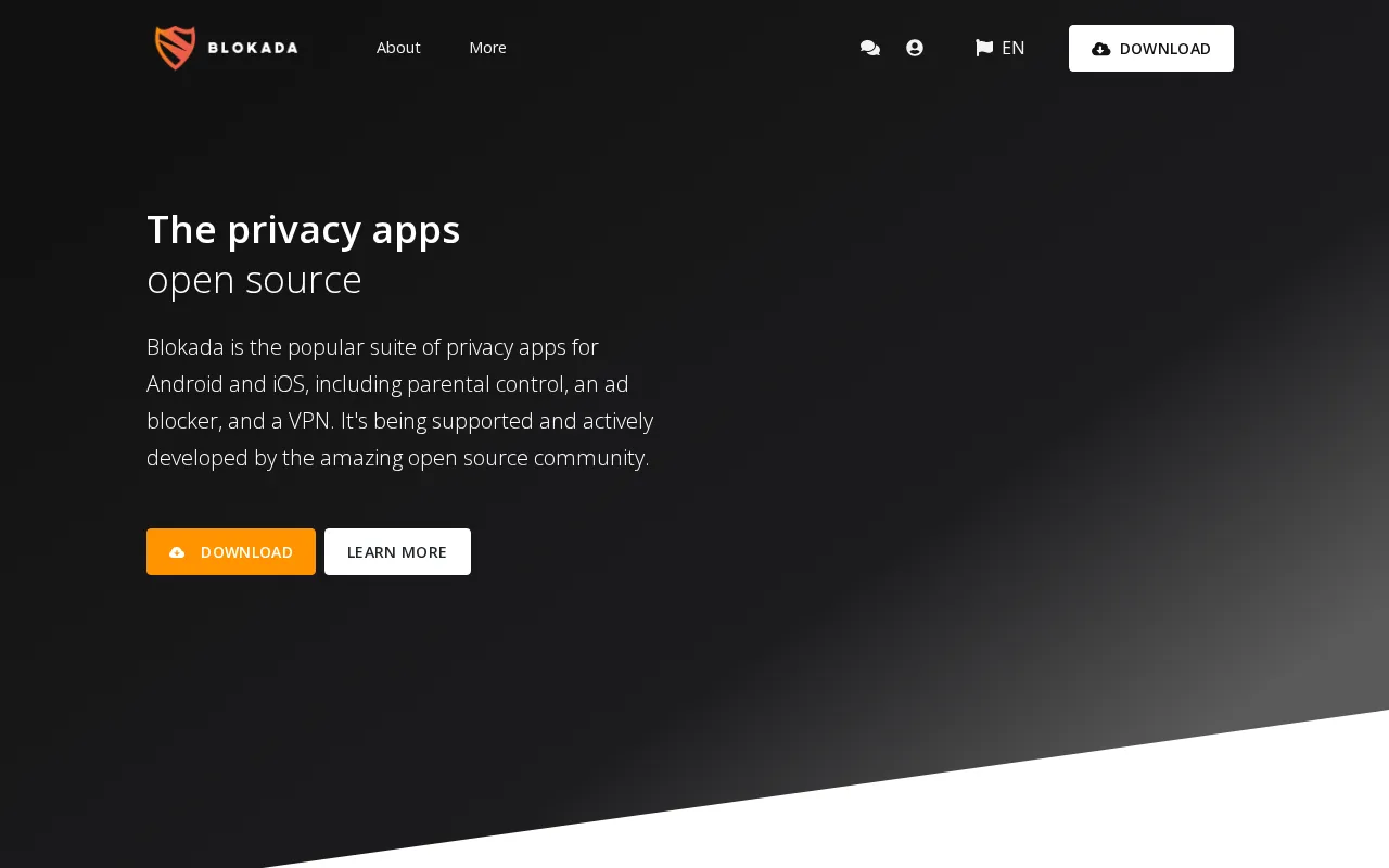 Blokada — preview screenshot