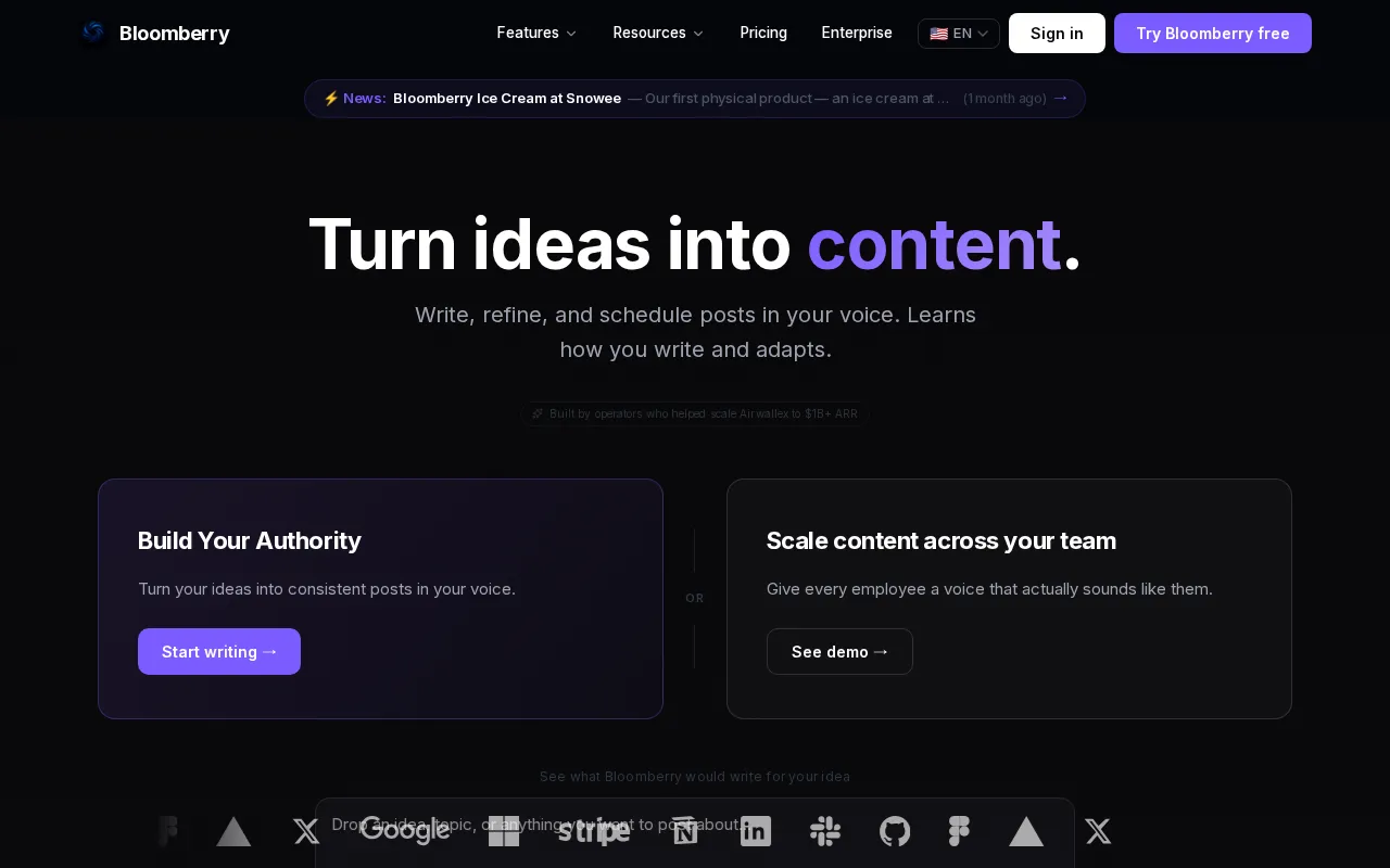 Bloomberry — preview screenshot