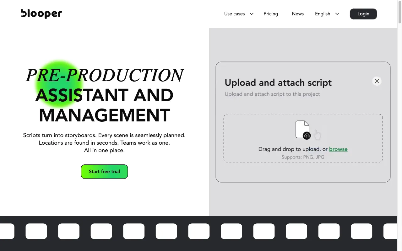 Blooper — preview screenshot