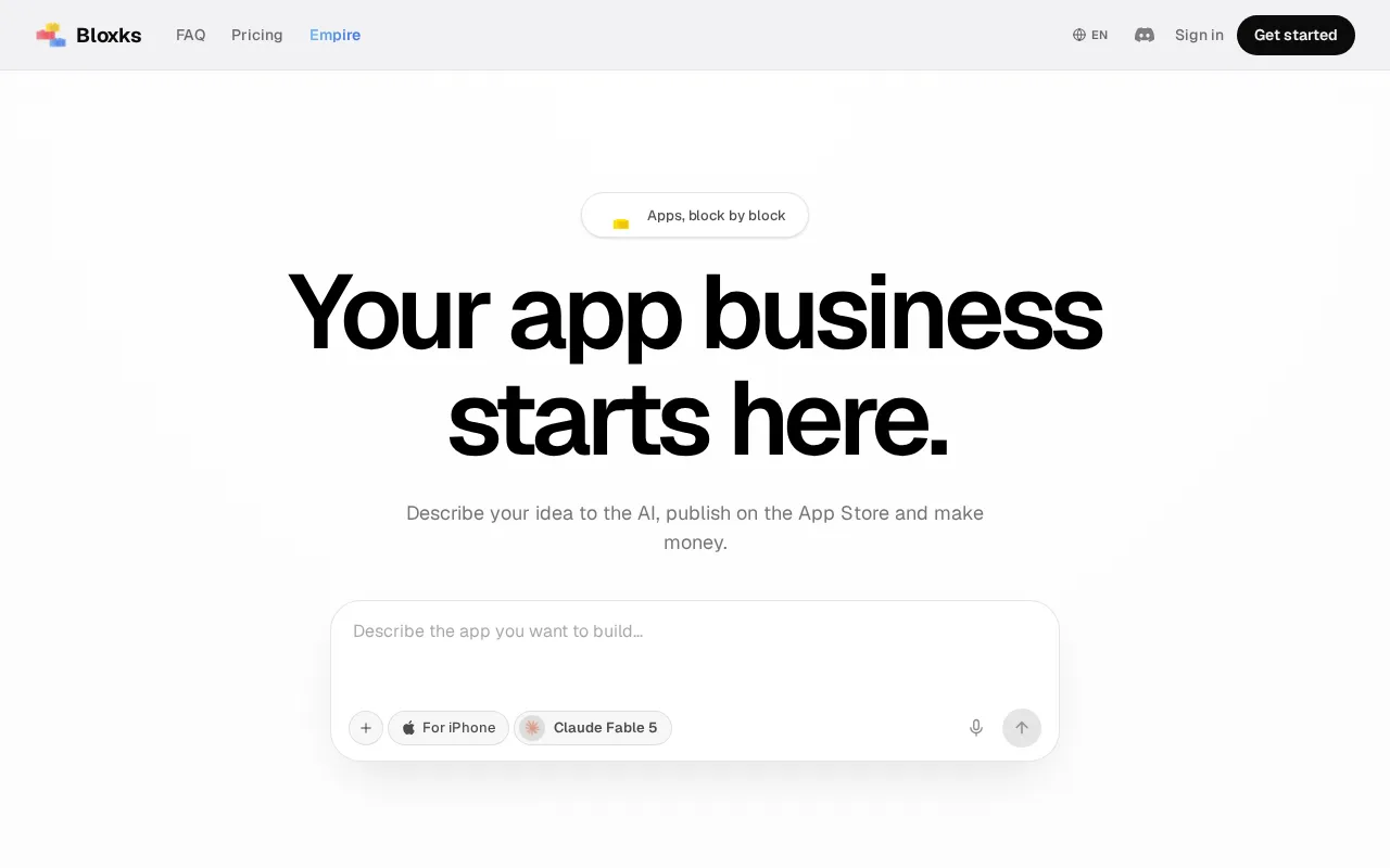 Bloxks — preview screenshot