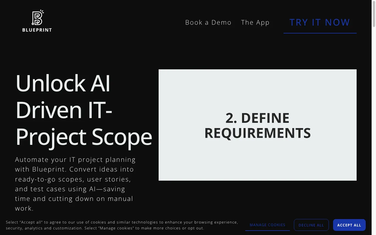 Blueprint — preview screenshot