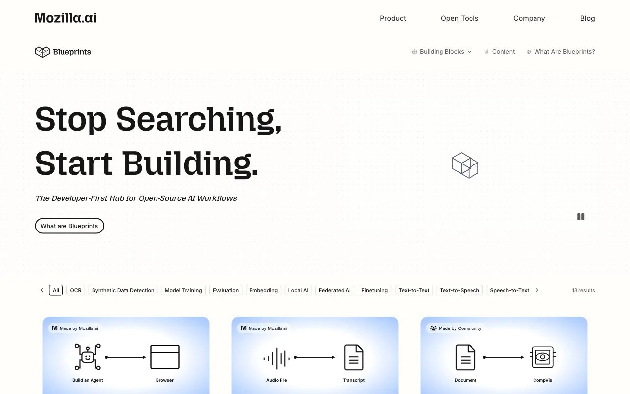 Blueprints — preview screenshot