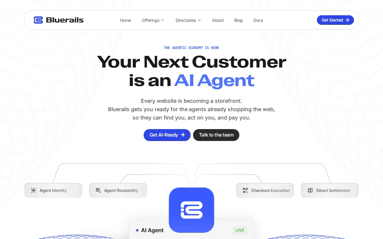 Bluerails Discovery — preview screenshot