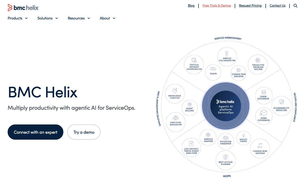 BMC Helix — preview screenshot