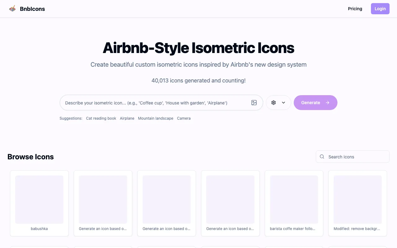 BnbIcons — preview screenshot