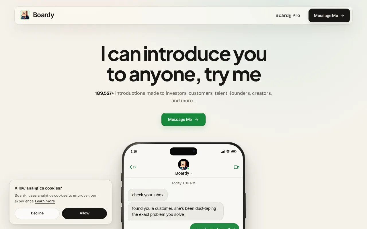Boardy — preview screenshot