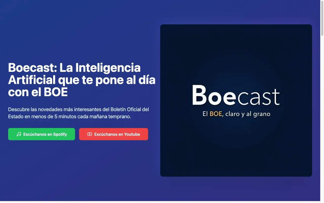 BOECAST — preview screenshot