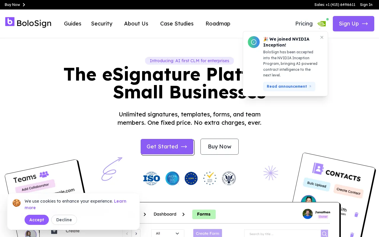 BoloSign — preview screenshot