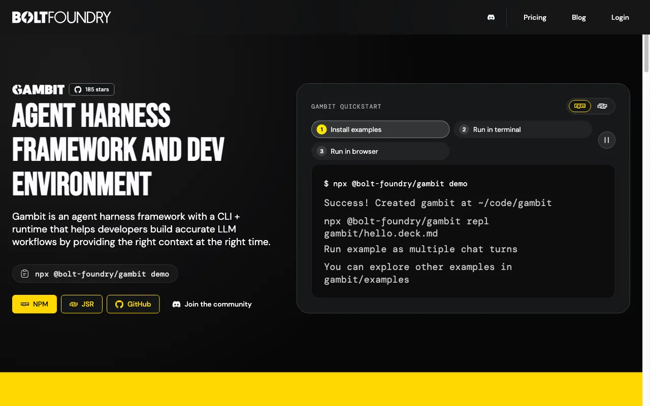 Bolt Foundry — preview screenshot