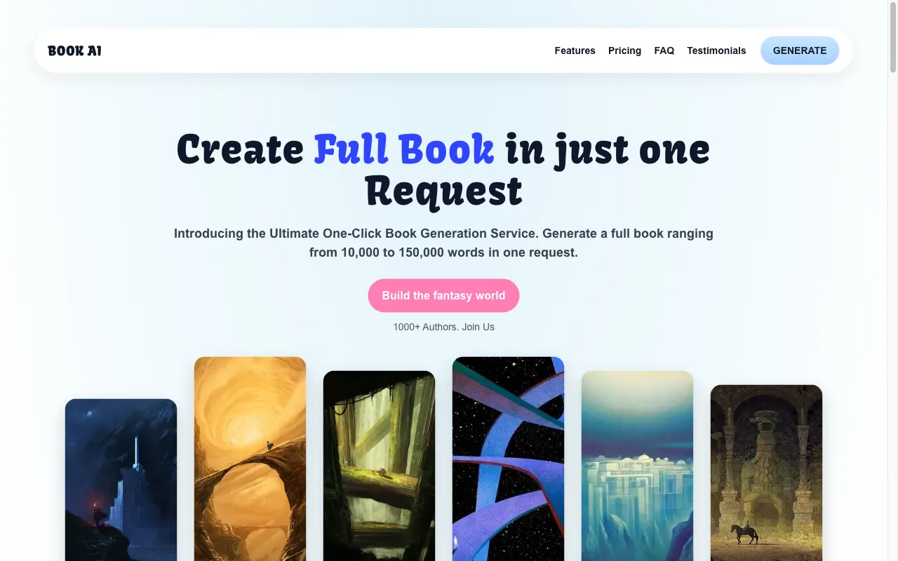 Book AI — preview screenshot