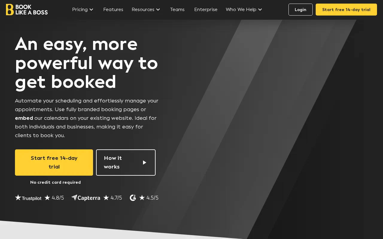 Book Like A Boss — preview screenshot