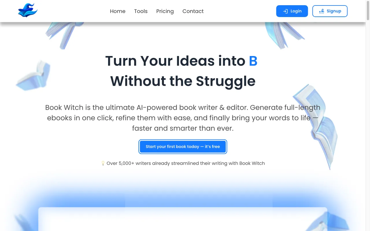 Book Witch — preview screenshot
