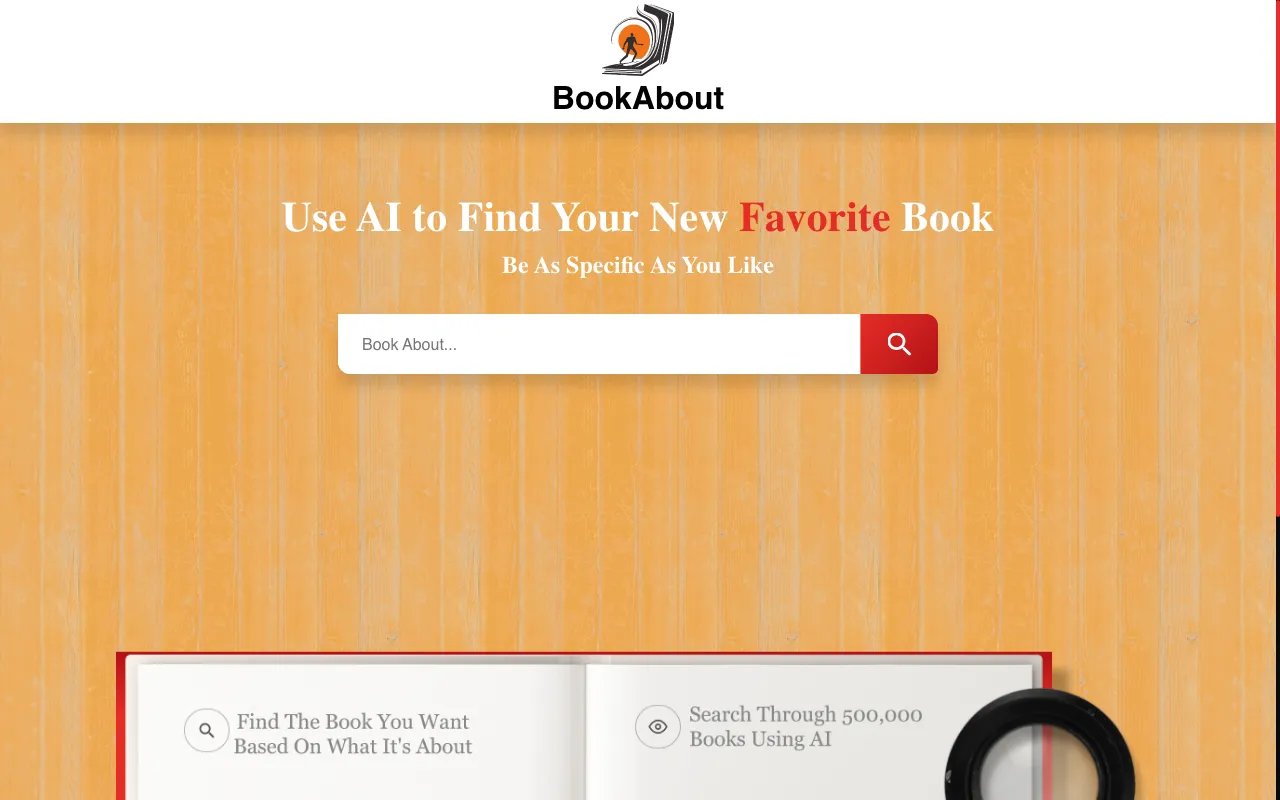 Bookabout — preview screenshot