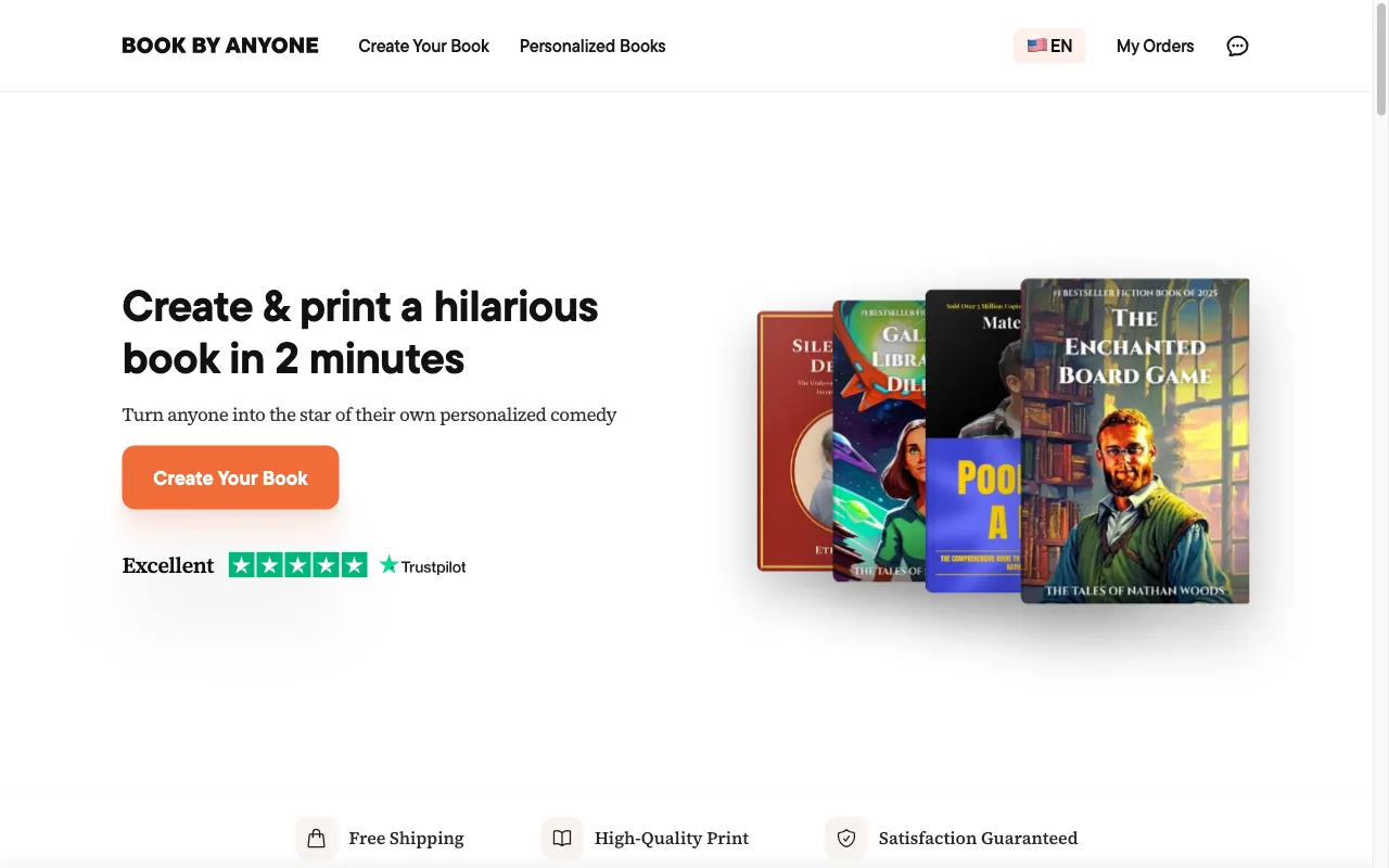 Book by Anyone — preview screenshot