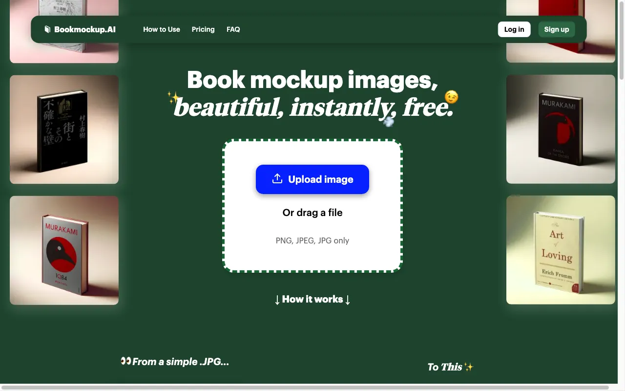 Bookmockup.AI — preview screenshot