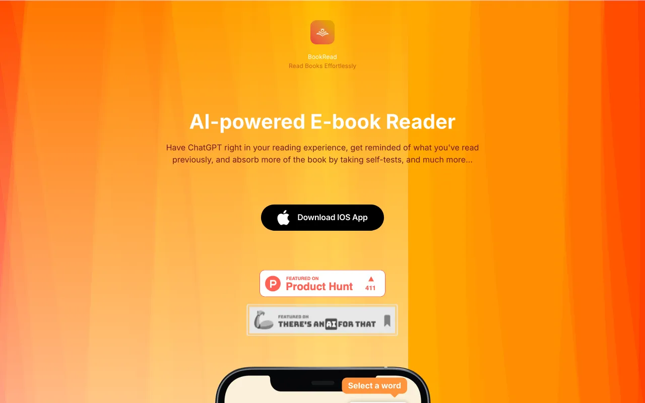 BookRead — preview screenshot