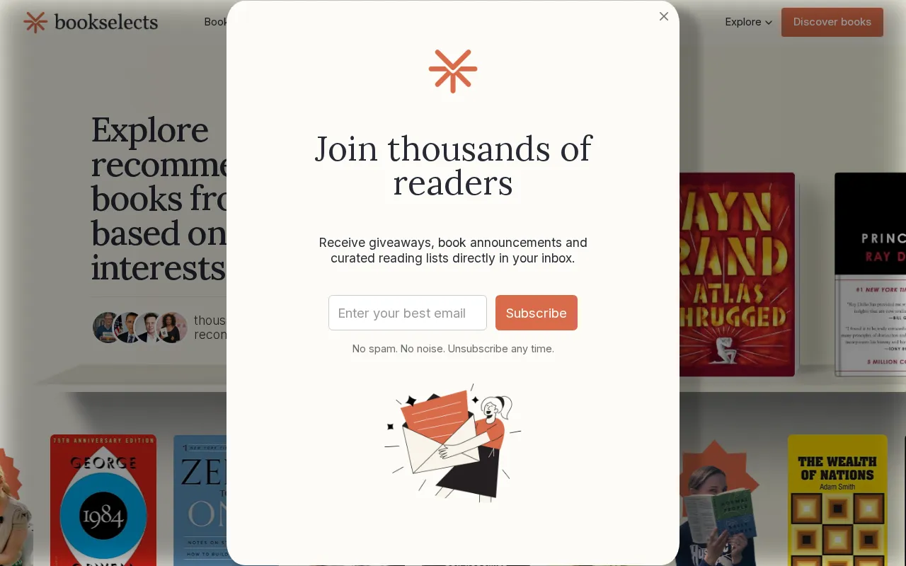 BookSelects — preview screenshot
