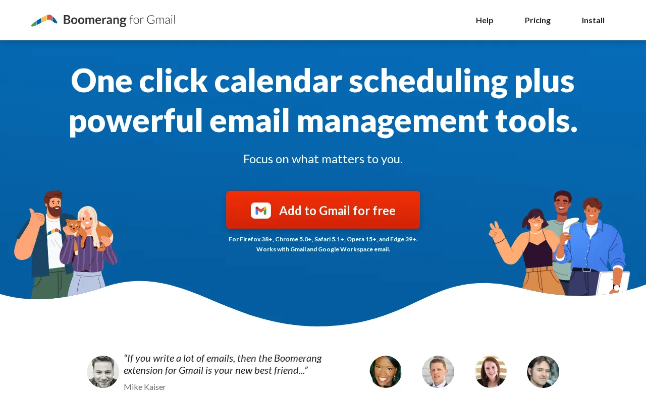 Boomerang for Gmail — preview screenshot